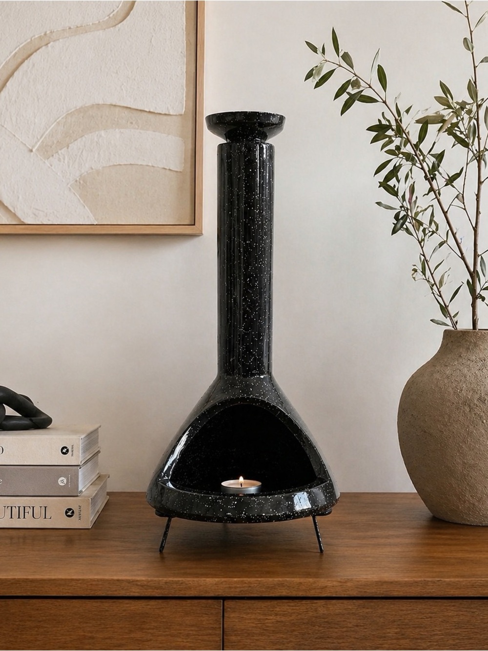 Mini Malm Incense Burner by Kate Schroeder Ceramics